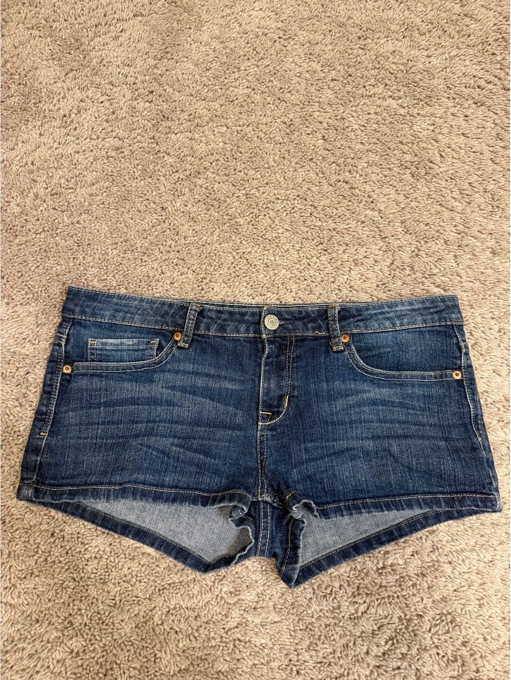 Vintage Lowrise Aeropostale Denim Shorts Women’s 10/12 Juniors 11/12 Waist 34’